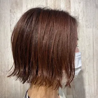 ショート カラー 大場 優のヘアスタイル