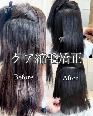 ミディアム ⭐️縮毛矯正特化 ／SHOYAのヘアスタイル