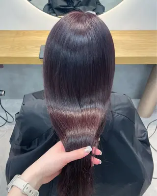 ロング カラー 澤 佑華 🎀 透明感カラーのヘアスタイル