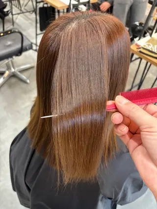 セミロング 鹿児島 TSUBASAのヘアスタイル