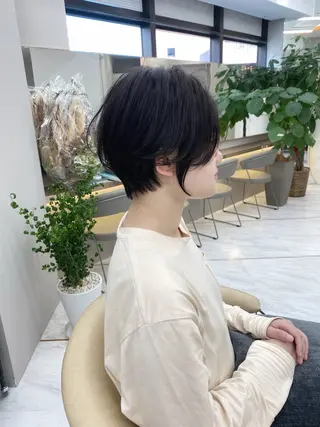 ショート 美髪❣️縮毛矯正/ 髪質改善✨/山本のヘアスタイル