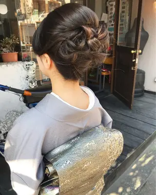 ヘアアレンジ 玉木 育実のヘアスタイル