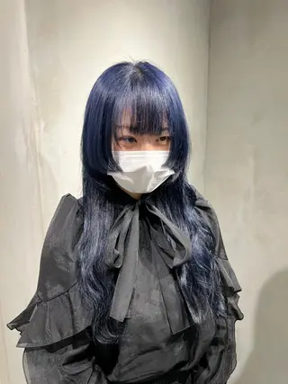 ロング 🐺立川のウルフ屋 さん🐺おかみ🐺のヘアスタイル