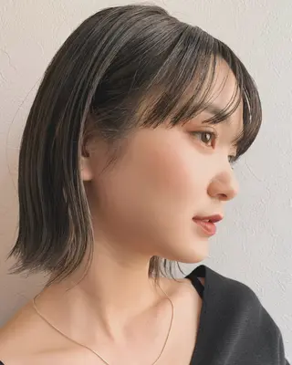 ショート カラー パーマ 👑ショート/ボブ /銀座/ニシオカ👑のヘアスタイル