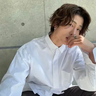 ショート カラー パーマ メンズ 🔥メンズ特化🔥 藍斗のヘアスタイル