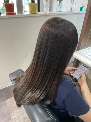 ロング かりん髪質改善 /メンズカットのヘアスタイル