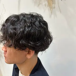 パーマ 岩本みるか/ 暖色カラー/ベージュのヘアスタイル