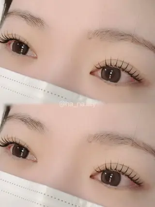 マツエク・マツパ Liliy所属・hana [Liliy］のマツエク・マツパデザイン