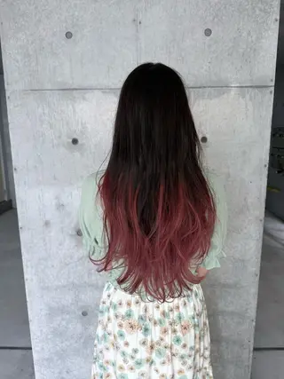 ロング カラー 誰よりも丁寧なカット 🍀小林輝のヘアスタイル