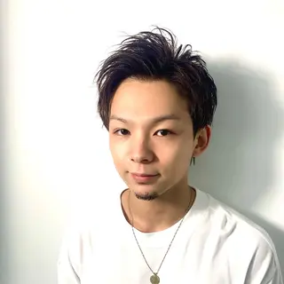 メンズ 柏メンズカットパーマ NO.1タイチのヘアスタイル