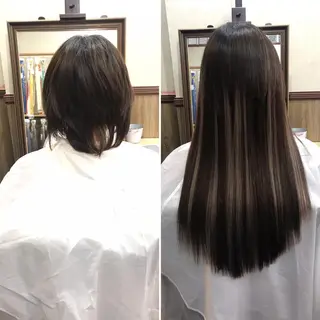 ロング eye エクステ専門店Rのヘアスタイル