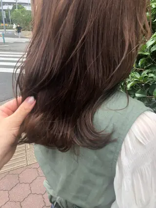 ロング 韓国風ヘア♡ runaのヘアスタイル