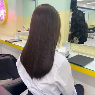 セミロング カラー パーマ ヘアアレンジ メンズ キッズ ネイル マツエク・マツパ アイブロウ Lumo所属・💖横浜ブリーチなし 💖MIHOのヘアスタイル