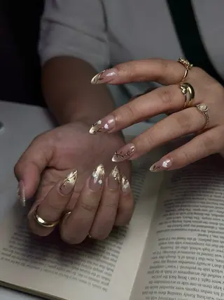 ネイル JIN 168 新大久保のネイルデザイン