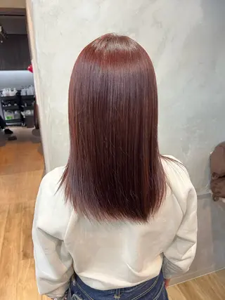 セミロング カラー FORT/ AIRIのヘアスタイル