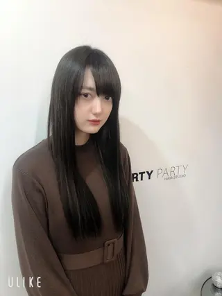 ロング プルエクステ/潤艶 最強矯正/西野入のヘアスタイル