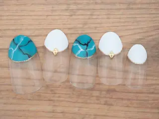 ネイル トップネイリスト Ribbon立川店のネイルデザイン