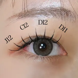 マツエク・マツパ nouvell セキモユウカ🦄のマツエク・マツパデザイン