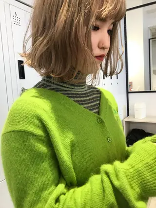 ショート カラー 🇰🇷カルマパーマ kaito🇰🇷のヘアスタイル