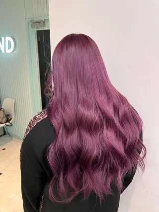 ロング カラー パーマ ヘアアレンジ メンズ キッズ ネイル マツエク・マツパ アイブロウ 🩷モテ髪＆透明感 🩷ミルクティー🩷のヘアスタイル