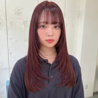 ロング 圧倒的透明感カラー ⭐️NAOKIのヘアスタイル