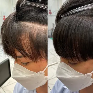 ショート パーマ メンズ 【メンズ縮毛矯正】 田中秀斗のヘアスタイル