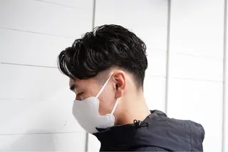 パーマ メンズ ✨️ツイスパ波巻き特 化小杉澪生✨️のヘアスタイル