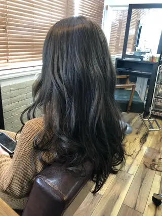 セミロング カラー メンズカット⭐️ わたりやのヘアスタイル