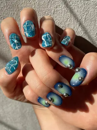 ネイル ナチュラル透明感🌱 小山美樹子のヘアスタイル