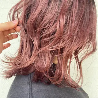 ミディアム カラー CURIO/南船場 /RIN💈🍎のヘアスタイル
