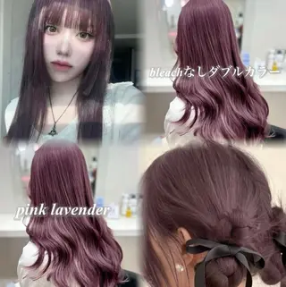 ロング 韓国ガーリー🤍ハイ トーン🤍Ayanaのヘアスタイル