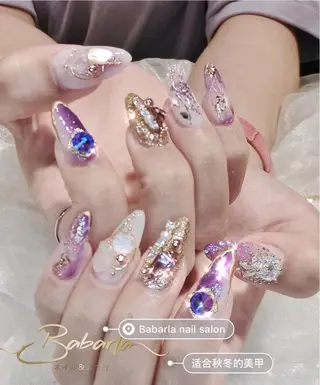 ロング Babarla nailのネイルデザイン