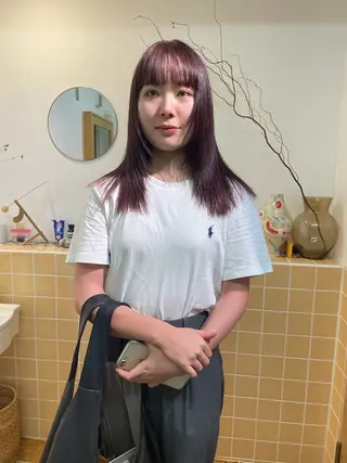 ロング sakura🌸 レイヤー/韓国ヘアのヘアスタイル