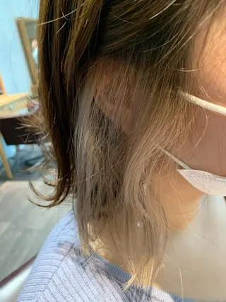 ショート 中川歩　髪質改善 ツヤカラー【横浜】のヘアスタイル