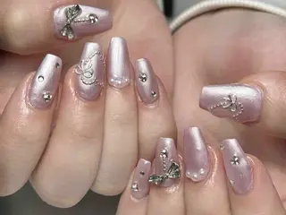 ネイル 💕鈴木ユリ パラジェル/オフ無料のネイルデザイン