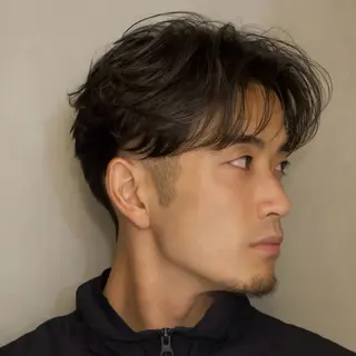 ショート パーマ メンズ支持No. 1 🥇メンズ特化吉田のヘアスタイル