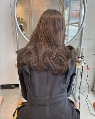 ロング 🎀韓国/艶髪/暗髪 🎀 柚月🫧立川駅のヘアスタイル