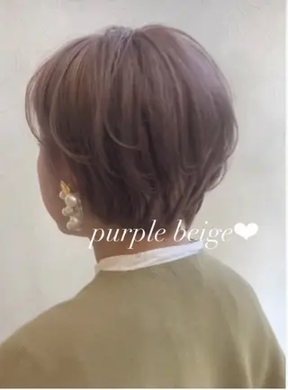 ショート カラー nakahara madokaのヘアスタイル