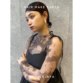 ヘアアレンジ hair make earth 🪡のヘアスタイル