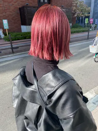 ショート 💎【髪質改善カラー 艶髪×縮毛矯正】💎のヘアスタイル