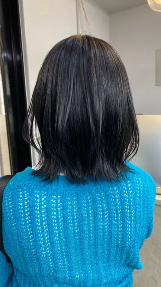 ミディアム カラー レイヤー×髪質改善✨ 渋谷/佐藤侑哉のヘアスタイル