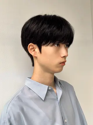 ショート パーマ メンズ 🏆メンズヘア特化 🥇代表りんぺーのヘアスタイル