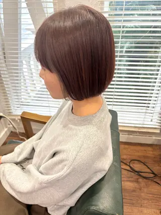ショート カラー 江原 彩華のヘアスタイル