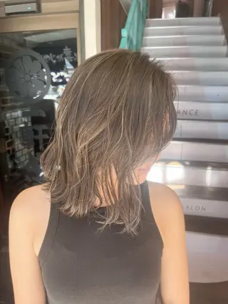 ショート カラー ヘアアレンジ メンズ キッズ 【暗め透明感カラー】 【インナー】小島良太のヘアスタイル