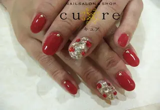 ミディアム ネイル ネイルサロン Cureのネイルデザイン