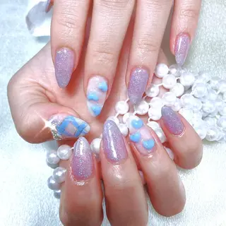 ネイル 🎀まゆ 🪽🐾のネイルデザイン