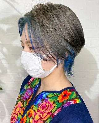 ショート カラー Re:ta Hair 飯田淳平のヘアスタイル