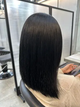 セミロング カラー 髪質改善/艶髪様 🍎豊田修太郎のヘアスタイル