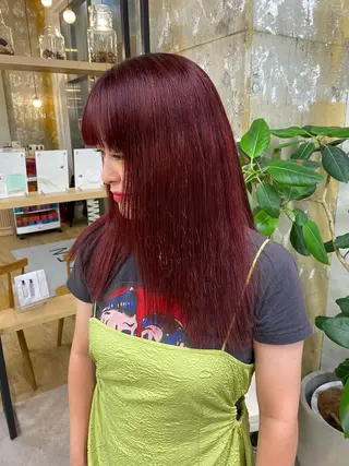 カラー Misaki ║ツヤカラーのヘアスタイル