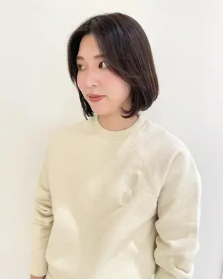ショート カラー iet.所属・ウルフ/ボブ/耳ツボ ジュエリー◎ricoのヘアスタイル